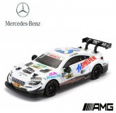 Mercedes Amg C63 Uzaktan Kumandalı Işıklı 28 Cm Turkuaz Beyaz Renk - 6