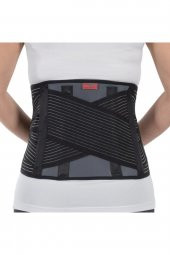 Lumbosakral Korse 26cm Siyah Kumaş 2 No: L/xl Bedenler Için - 2