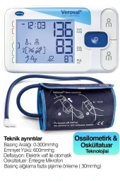 Tansiyon Aleti, Veroval Duo Control, Osilometrik Ve Oskültatuar Ölçüm - 5