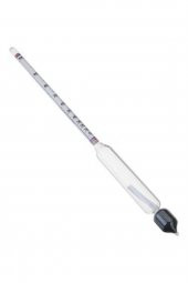 Cam Alkol-metre 0-100 Derece Arası Alkol Seviyesi Ölçer 27 Cm - 1