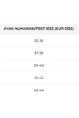 Ark Destekli Kauçuk Tabanlık 4/3 - 3