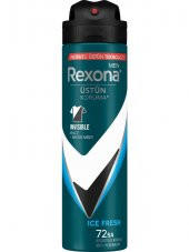 Rexona Men Erkek Sprey Deodorant Invisible Ice Fresh 72 Saat Kesintisiz Üstün Koruma 150 ml - 2