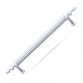 Mobilya Mutfak Banyo Dolabı Çekmece Dolap Kapak Kulpu Kulbu Beyaz 128 mm Metal Kulp thumbnail 4