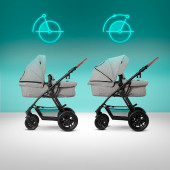 Kinderkraft Xmoov Travel Sistem Bebek Arabası - 8