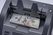 Hitachi IH-110 Çift Cıslı Karışık Banknot Sayma Makinesi 20 Ülke Parası - 6
