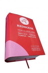 Redhouse İngilizce Türkçe Yeni El Sözlüğü Pembe 702 Sayfa 1 Adet 80.000 Kelime Hazneli Red House İngilizce Sözlük El Boy Cep - 1