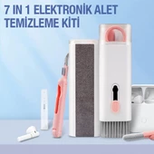 Polham 7in1 Klavye, Kulaklık, Telefon Detaylı Temizlik Seti, Fırçalı, Tuş Sökme Aparatlı Set - 7