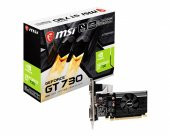 MSI GeForce GT 730 2GB GD3 N730K-2GD3/LP 64Bit - 1