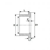 PVC YAPIŞTIRMA MUFLU KOLE ( Ø 63 ) ( 1 ADET ) - 2