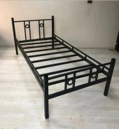 metal feforje tek kişilik karyola - 1