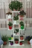 adımshops Adm Metal Gövdeli Çiçeklik,dekoratif Raf 64897429 - 1