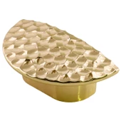 Elegans Half Çekmece Dolap Dolabı Kapak Kulpu Kulpları Kulbu Plastik Gold Altın Kulp Mobilya Mutfak thumbnail 5