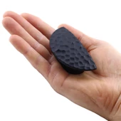 Elegans Half Çekmece Dolap Dolabı Kapak Kulpu Kulpları Kulbu Plastik Mat Siyah Kulp Mobilya Mutfak - 4