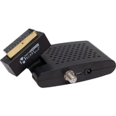 Magbox Scart Plus Mini Sd Scart Uydu Alıcısı Tkgsli Tüplü Televizyon İçin Scart Girişli Uydu Cihazı - 1
