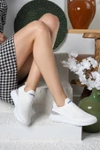 İmershoes Günlük Unisex Sneaker Slip-On Hafif Yürüyüş Bağcıksız Esnek Spor Ayakkabı 041F - 3