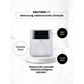 Neutron Smart Air Fryer Pro Akıllı Fritöz XXL 7.3 Litre - 4