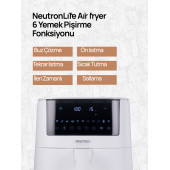 Neutron Smart Air Fryer Pro Akıllı Fritöz XXL 7.3 Litre - 8