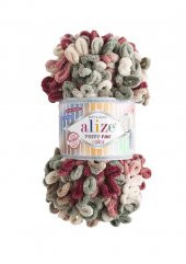 Alize Puffy Fine Color El Örgü İpi 6039 - 1