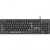 Lecoo KB101 USB Kablolu Türkçe Q Klavye Siyah GKE - 1