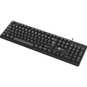 Lecoo KB101 USB Kablolu Türkçe Q Klavye Siyah GKE - 2