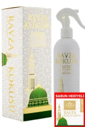 Medine Ravza Kokusu 400Ml Sprey Medine Ravza Kokusu Sabun 20 Gram Hediyeli thumbnail 1