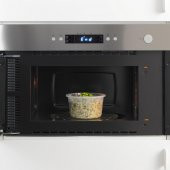 IKEA 365+ Kapaklı Cam Saklama Kabı - 750 ml - Yuvarlak - 3 adet - 3