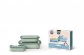 Mepal Set Cirqula Rectangular 3 Saklama Kabı Pcs(500+1000+2000) - 1