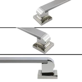 Bersel Sürgülü Kapı Çekme Kolu Tutma Kulpu Kulbu Çelik Dış Kapı Tutamağı Kol Saten 60 Cm thumbnail 4