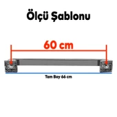 Bersel Sürgülü Kapı Çekme Kolu Tutma Kulpu Kulbu Çelik Dış Kapı Tutamağı Kol Saten 60 Cm thumbnail 2