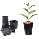 Plastik Poşet Saksı 6 Litre 28x30 cm 100 adet - 1