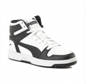 PUMA REBOUND ERKEK SİYAH BEYAZ AYAKKABI 369573 13  E-45 - 3