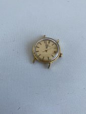 Eterna 23.7 mm Deri Kordon 14K Altın Kadın Kol Saati 2.El - 24