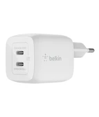 Belkin WCH011 45W 2li USB-C PD GAN Hızlı Duvar Şarjı - Beyaz - 1