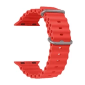 FitCase Apple Watch 42/44/45/49 mm Uyumlu Ocean Silikon Kordon - 4