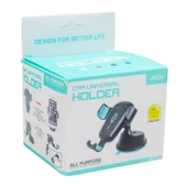 Powermaster Vantuslu Oto Telefon Tutacağı Araç İçi Vanduzlu Telefon Tutucu Torpido Ve Klima Tutturma Aparatı - 3