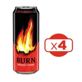 Burn Enerji İçeceği 500 ml 4 lü - 1