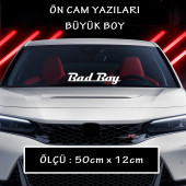 Kötü çocuk - oto ön arka cam yazısı - 1