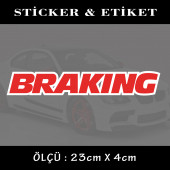 yazı sticker -  2 adet oto sticker yapıştırma etiket - araba motosiklet dolap kamyon atv uyumlu - 1