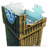 Ravensburger 3 Boyutlu 216 Parçalı Plastik Puzzle Big Ben Saat Kulesi-125548 - 5