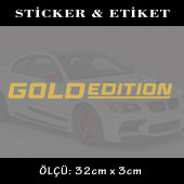 edition sticker- oto sticker yapıştırma etiket - araba motosiklet dolap kamyon atv uyumlu - 1