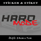 hard sticker- oto sticker  2 ADET yapıştırma etiket - araba motosiklet dolap kamyon atv uyumlu - 1