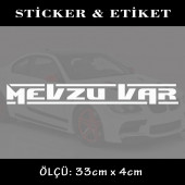mevzu sticker- oto sticker yapıştırma etiket - araba motosiklet dolap kamyon atv uyumlu - 1