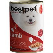 Bestpet Kuzulu Gravy Yetişkin Köpek Konservesi 400 gr - 1