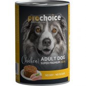 Pro Choice Adult Tavuklu Yetişkin Köpek Konservesi 400 gr - 1