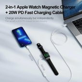 Joyroom S-İW005 Type-C Apple Watch 2İN1 Manyetik Şarj - 2
