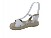 Zerhan C605 Kadın Beyaz Sandalet thumbnail 3