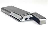 Slim Metal Çakmak - Black Ice - Taşlı Gazlı - 4