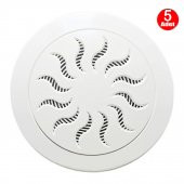 Aletçantam Beyaz Baca Deliği Kapağı Ayarlı Menfez Kapak - 5 adet thumbnail 1