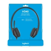Logitech Siyah Usb Mikrofonlu Kulaküstü Kulaklık - 8