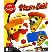 Bu-Bu Oyun Hamuru Seti Pizza (S) BUBU-OH0020 - 2